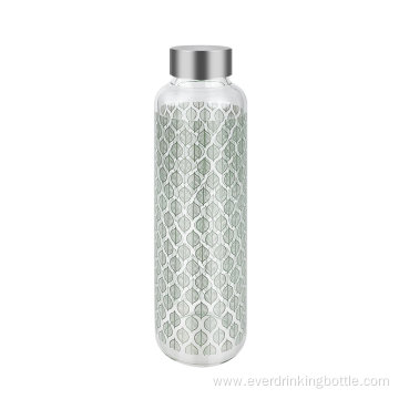 550ml Single Wall Heat Transfer Printing Glass Bottle